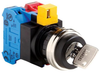 Keylock Switch, Spst, 10A, 110V, Screw; Product Range Idec - 05N9221 - Newark, An Avnet Company