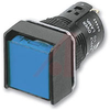 Pilot Light;Red;24VAC/VDC;Solder;Panel;Sq.;-10degC;55degC;UL Listed - 70179953 - Allied Electronics, Inc.