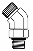 ORFS to O-Ring Elbow 45&deg; - FGFF6802-08-12 - Tompkins Industries, Inc.