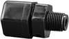 Fisnar 560656 Straight Male Connector Black 0.25 NPT, 0.25 in Tube - 560656-BLACK - Ellsworth Adhesives