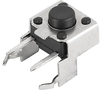 Tactile Switch, Spst, 0.05A, 12Vdc, Th; Product Range Schurter - 32C4764 - Newark, An Avnet Company