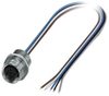 Sensor Cord, 5P M12 Rcpt-Free End, 500Mm; Connector To Connector Phoenix Contact - 75AC4770 - Newark, An Avnet Company