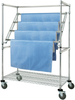 Cascading Sterile Wrap Cart, Chrome; Height Quantum Storage - 42AC6310 - Newark, An Avnet Company