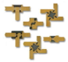 DME, DMF, DMJ Series: Silicon Beam-Lead Schottky Mixer Diodes—Singles, Pairs and Quads Bondable and Packaged Chips - DMF2826-000 - Skyworks Solutions, Inc.