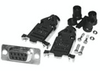 9 pin-HD Female Connector and Hood Assembly - Solder Type - CVD 0107-9DBF - Visual Sound, Inc.