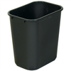 28 Quart - Black- Deskside Wastebasket -- RUB135 - Image