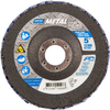 Norton Metal ZA Coarse Center Mount Fiberglass Conical Flap Disc - 66254419998 - Norton Abrasives