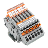 Installation rail-mount terminal block set - 821-201 - WAGO