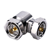 RF Adapter Right Angle DIN Male to DIN Male DC - 6GHz 50Ω - DINMR-DINM+ - Mini-Circuits