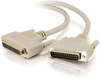 10ft IEEE-1284 DB25 M/F Parallel Printer Extension Cable -- 2308-06100-010 - Image