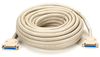 75-ft RS232 Shielded Cable Plastic Hood DB25 Female/Female 25-Cond -- EDN25C-0075-FF