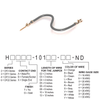 Jumper Wires, Pre-Crimped Leads - H3ABT-10105-S8-ND - DigiKey