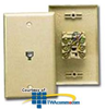 MISC 10630-4IV Flush Wall 4-Cond IVORY - 908B-4 - TelephoneStuff.com