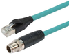 Sensor Cord, M12 8Pos-Rj45 Plug, 9.8Ft; Connector Type A L-Com - 70AC6683 - Newark, An Avnet Company