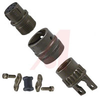 connector,metal circ,class e,str plug w/cable clamp,size 10,5#20 solder pin cont - 70143462 - Allied Electronics, Inc.