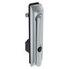 Swinghandle Latch, Large Size - 150 mm , Without Padlock Hasp, Use with Linear Actuator, Bellcore 216 Key, Sealed, Zinc Alloy, Satin Chrome Plated - H3-60-342-144 - Southco