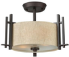 4541RB Semi-Flush Mts.-Drum Shade - 694128 - Capital Lighting, Inc.