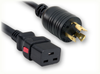 LOCKING NEMA L5-20P to IEC-60320-C19 AUTO-LOCK HOME // Power Cords // Auto-Lock® Power Cords // High Voltage/High Current Auto-Lock® - Locking Blade - 5082.098AL - Quail Electronics