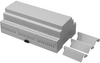 Enclosure, Pc, Din Rail, Light Grey Rohs Compliant Camdenboss - 54AK5518 - Newark, An Avnet Company