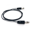 Banana Plug Jumper, 22 AWG PVC Test Lead - 9105 - E-Z-HOOK, a division of Tektest, Inc.