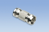 Coupler, F Plug Inline (Nickel) - 32-3007BU - Visual Sound, Inc.