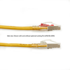 20FT Yellow CAT6 250MHz Patch Cable F/UTP CM Locking Snagless - C6PC70S-YL-20 - Black Box