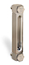 Standard Aluminum Liquid Level Gage, 5” Centerline, Front Mount 1/2
