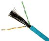 DataMax Extreme Ethernet Cat 5e, AWM 2463 - 24 AWG, 2 pair, unshielded, TPE, Teal -- 5774 - Image