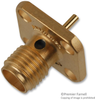 Rf/coaxial, Sma Panel Jack, 50 Ohm Solder; Connector Type Amphenol Rf - 39F3332 - Newark, An Avnet Company