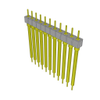 Headers, Male Pins - 612-BHS-111-G-D-ND - DigiKey