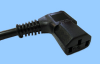 Japanese 12Amp Cord Set with Angled C13 Connector -- 86589070 - Image
