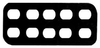 Standard Wall Plate -- 55105 - Image