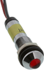 Panel Indicator, 8.5Mm, Red, 12Vdc; Led Color Dialight - 96Y6323 - Newark, An Avnet Company