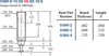 Receptacle With A Turret -- 0389-2-15-80-08-27-10-0 - Image