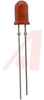 LED; Red;1.2mcd;5.8mmDia.;T-1-3/4;7mA;1.9V;635nm;25deg;GaAsP on GaP;15V - 70061510 - Allied Electronics, Inc.