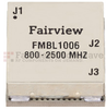 800 MHz to 2.5 GHz Balun at 50 Ohm to 25 Ohm Rated to 100 Watts in a SMT (Surface Mount) Package -- FMBL1006