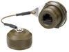 Ruggedized Jam-nut, Zinc-Nickel finish with Dust Cap - T5C00025 - MilesTek Corporation
