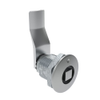 Quarter-Turn Cam Latch, 8 mm Square, 28mm  Grip, Not Sealed, Zinc Alloy, Chrome Plated, Bright - E5-2-051-110 - Southco