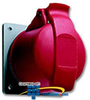 Leviton International-Rated Pin and Sleeve 125A 380-415V.. -- 4125R6W - Image