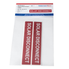 Labels, Stickers, Decals - Preprinted - 596-00674-ND - DigiKey