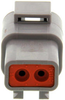 Rectangular Connectors, Heavy Duty - DTP Series - DTP04-2P - LADD Distribution