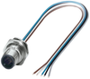 Sensor Cord, 5P, M12 Plug-Free End, 0.5M; Connector To Connector Phoenix Contact - 82Y7600 - Newark, An Avnet Company