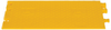 Male Ramp for 3-Channel Yellow Jacket® AMS® Modular Accessibility System, ADA Cable Protector for 2.25