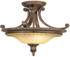 Light Indoor Semi-Flush Mount - SF193BRB - Murray Feiss Lighting