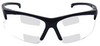 Jackson Safety 30-06 V60 Polycarbonate Magnifying Reader Safety Glasses Clear Lens - Black Frame - Wrap Around Frame - 079768-00851 - 079768-00851 - R. S. Hughes Company, Inc.