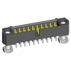 10+10 Pos. Male DIL Vertical Throughboard Conn. Jackscrews - M80-5T12042MF - Harwin Plc