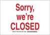 Admittance Sign - 124883 - Brady Corporation