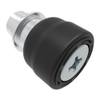 Captive Screw, M4 X 0.7, Floating, Phillips Recess, Smooth Black Knob - 47-81-332-51 - Southco
