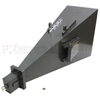 Broadband Gain Horn Antenna Operating from 2 GHz to 4 GHz with a Nominal 20 dB Gain and 7/16 DIN Female Input -- SH0204D - Image