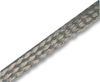Sleeving, Braided, Copper, Silver, 25 M Rohs Compliant Pro Power - 38Y6963 - Newark, An Avnet Company